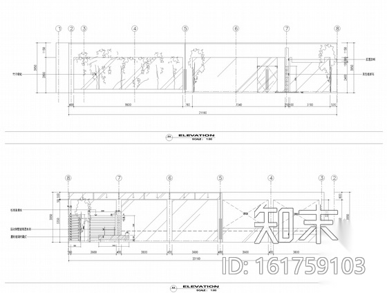 [江苏]知名设计公司设计现代高端办公空间施工图（含效果...cad施工图下载【ID:161759103】
