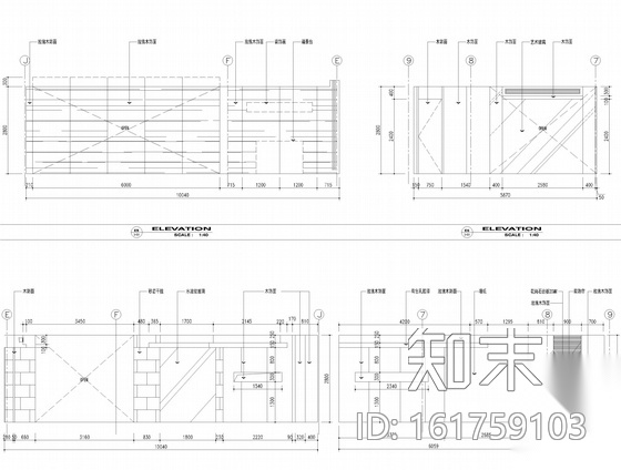 [江苏]知名设计公司设计现代高端办公空间施工图（含效果...cad施工图下载【ID:161759103】