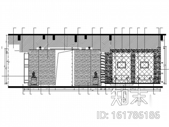 [佛山]国际五星级涉外商务酒店奢华会所装修施工图cad施工图下载【ID:161786186】