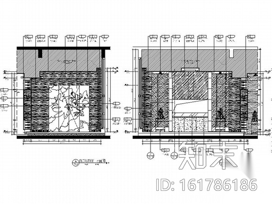 [佛山]国际五星级涉外商务酒店奢华会所装修施工图cad施工图下载【ID:161786186】
