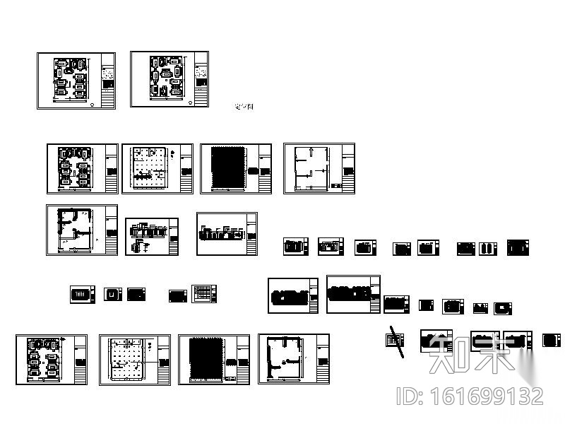 某欧式沙发卖场室内展示装修图cad施工图下载【ID:161699132】