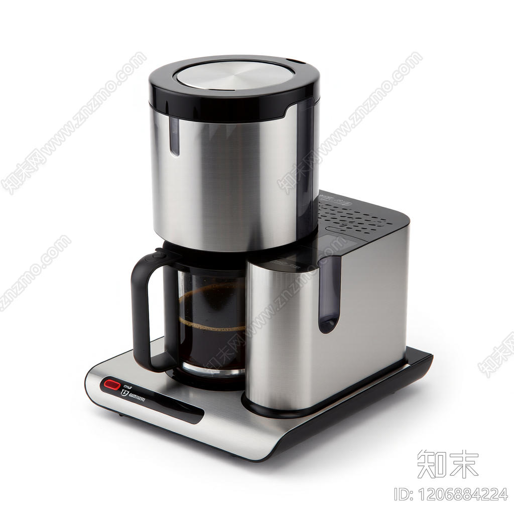 现代咖啡机模型3D模型下载【ID:1206884224】