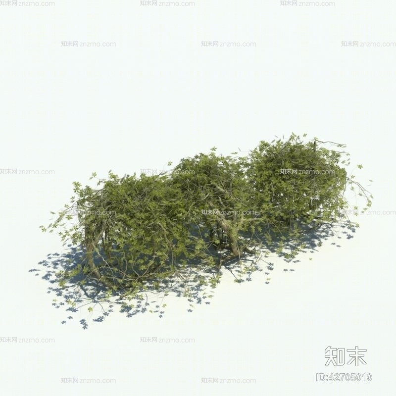 绿色草3D模型下载【ID:42705010】