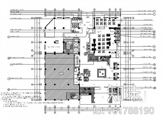 [云南]新中式特色度假国际大酒店室内设计施工图（含效果...施工图下载【ID:161788190】
