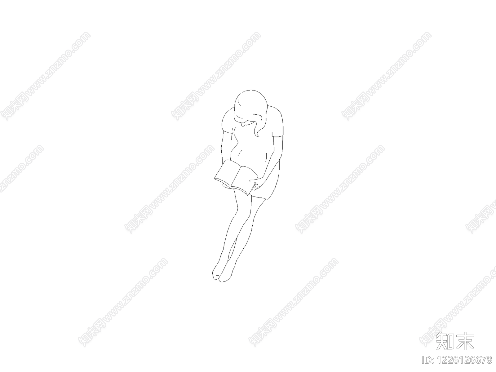 人物cad施工图下载【ID:1226126678】