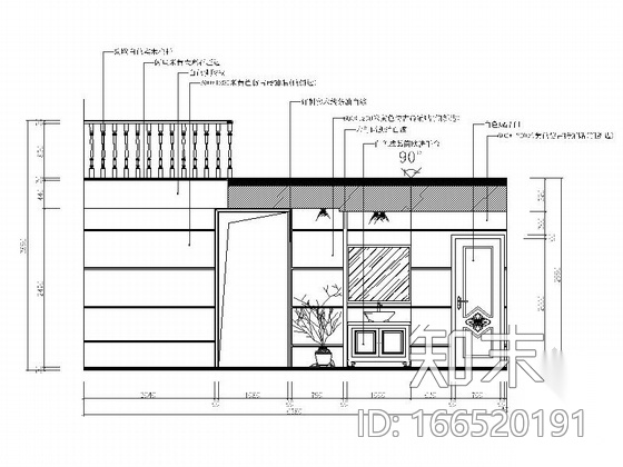 [浙江]豪华欧式含阁楼别墅室内设计CAD施工图施工图下载【ID:166520191】