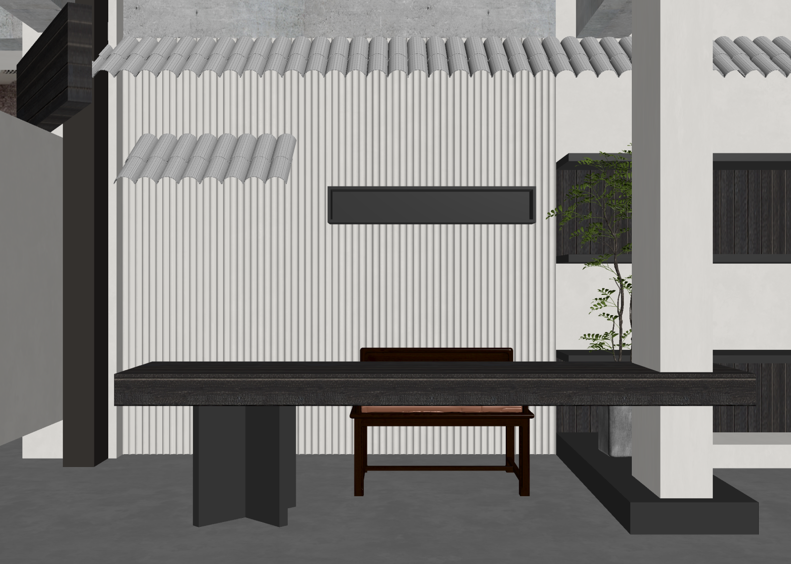 现代茶馆3D模型下载【ID:1215124444】