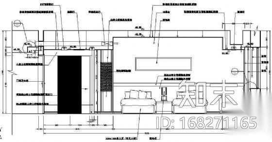 [长春]某大酒店装修图(带预算)cad施工图下载【ID:168271165】
