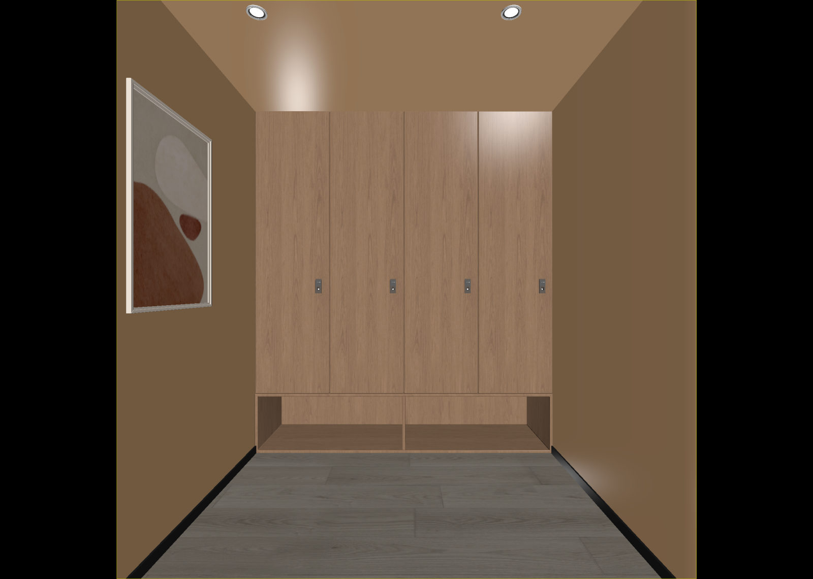 现代玄关3D模型下载【ID:1214600472】