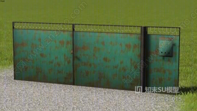 栅栏SU模型下载【ID:935151015】