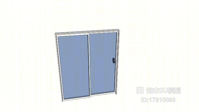 双开门SU模型下载【ID:117920920】