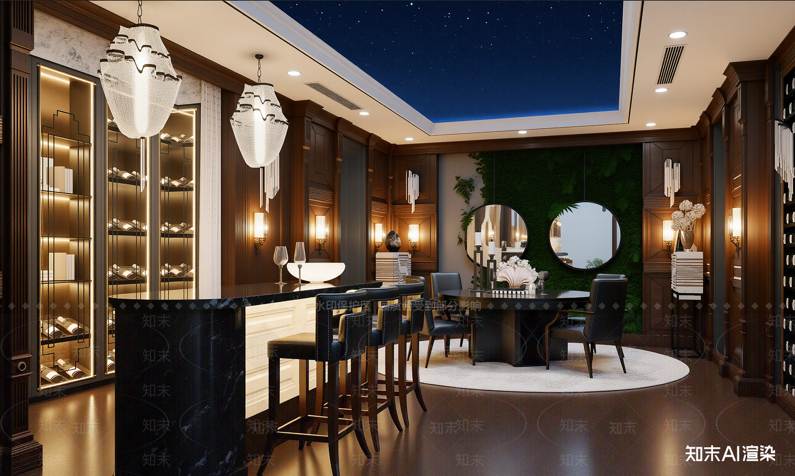 酒馆3D模型下载【ID:1213953572】