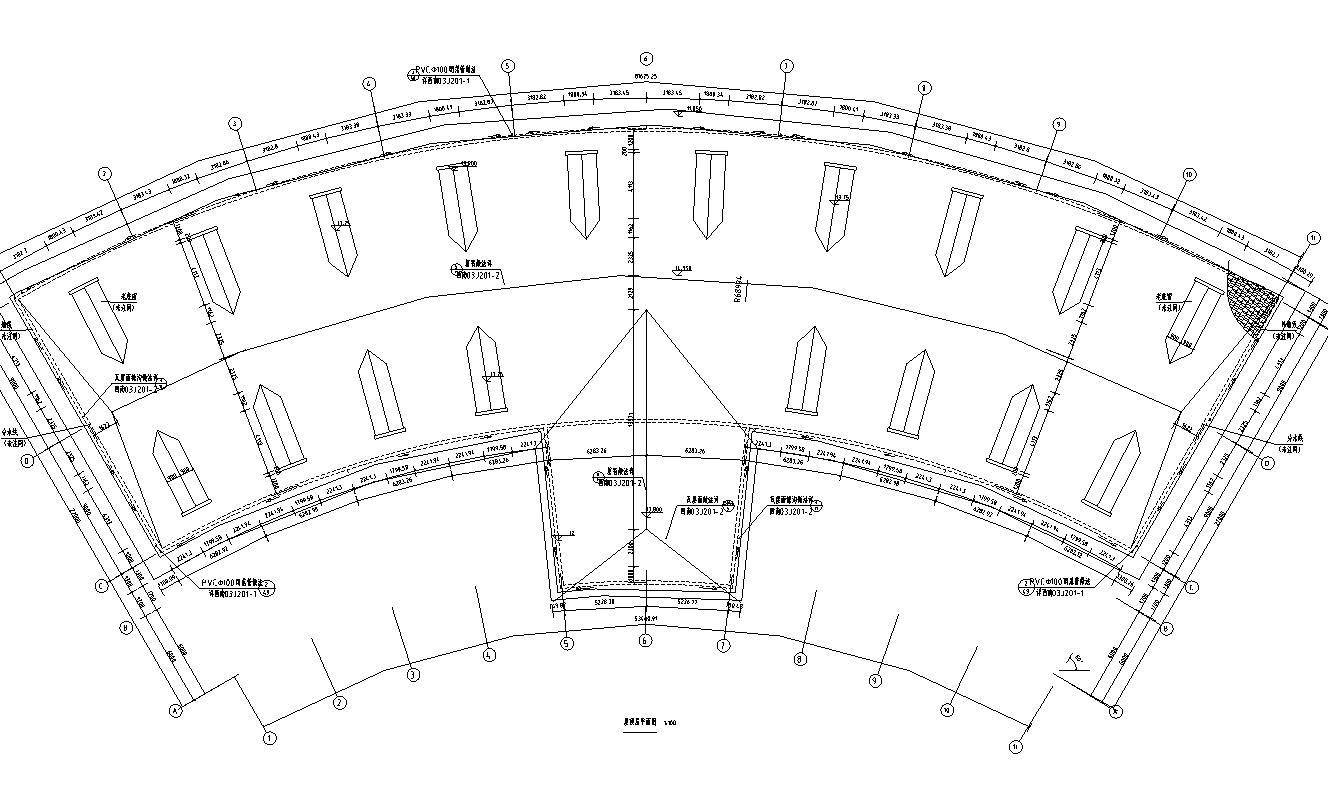 欧式风格别墅建筑方案设计（包含效果图）cad施工图下载【ID:149869100】