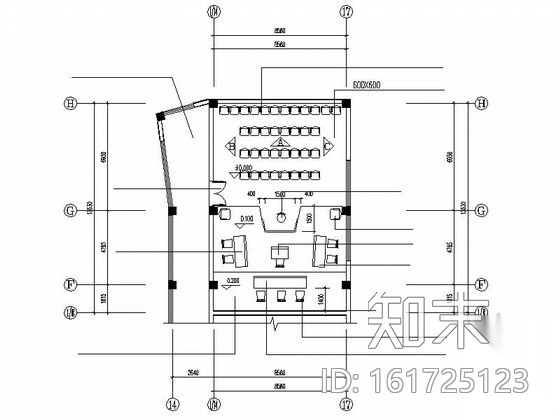 会议综合楼室内装修施工图cad施工图下载【ID:161725123】