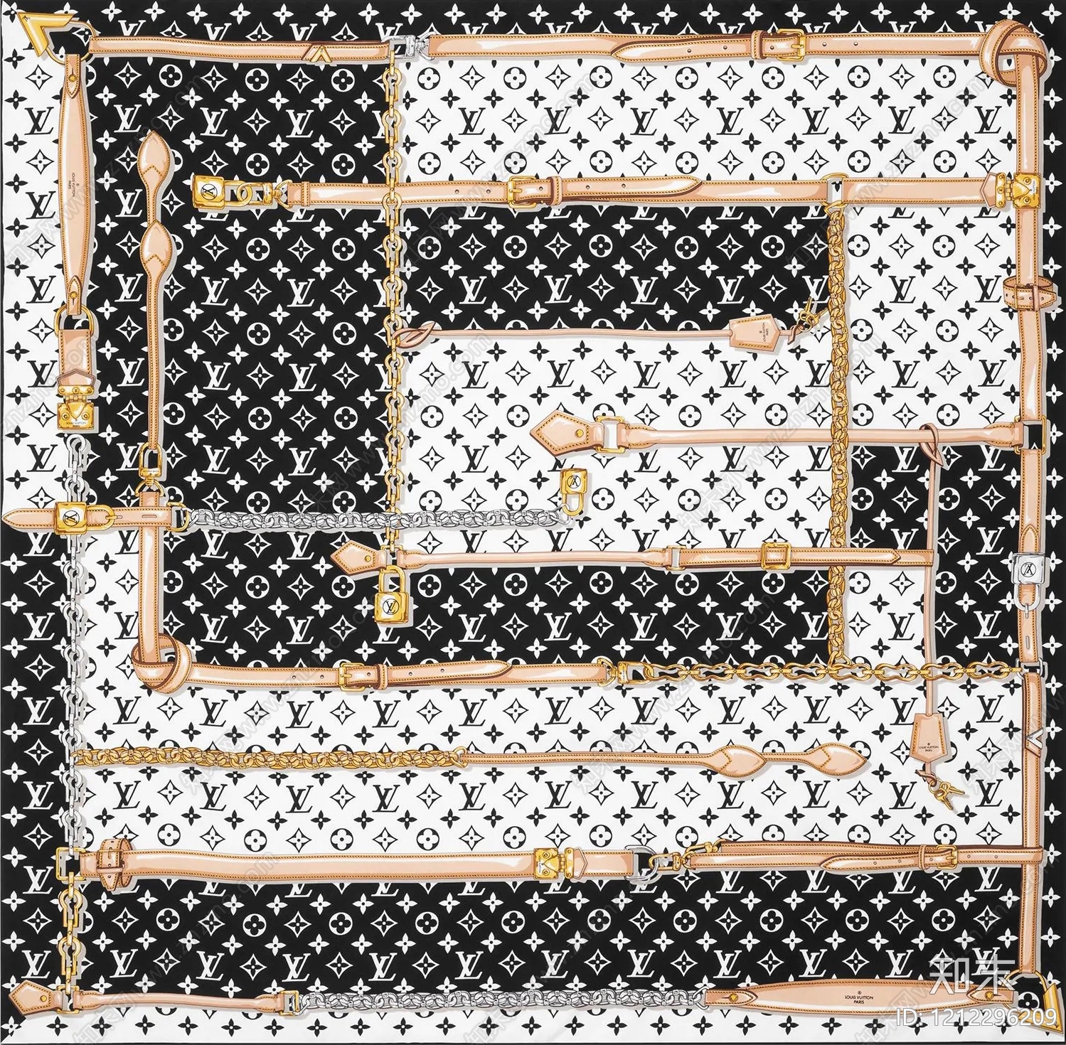 花纹布纹贴图下载【ID:1212296209】