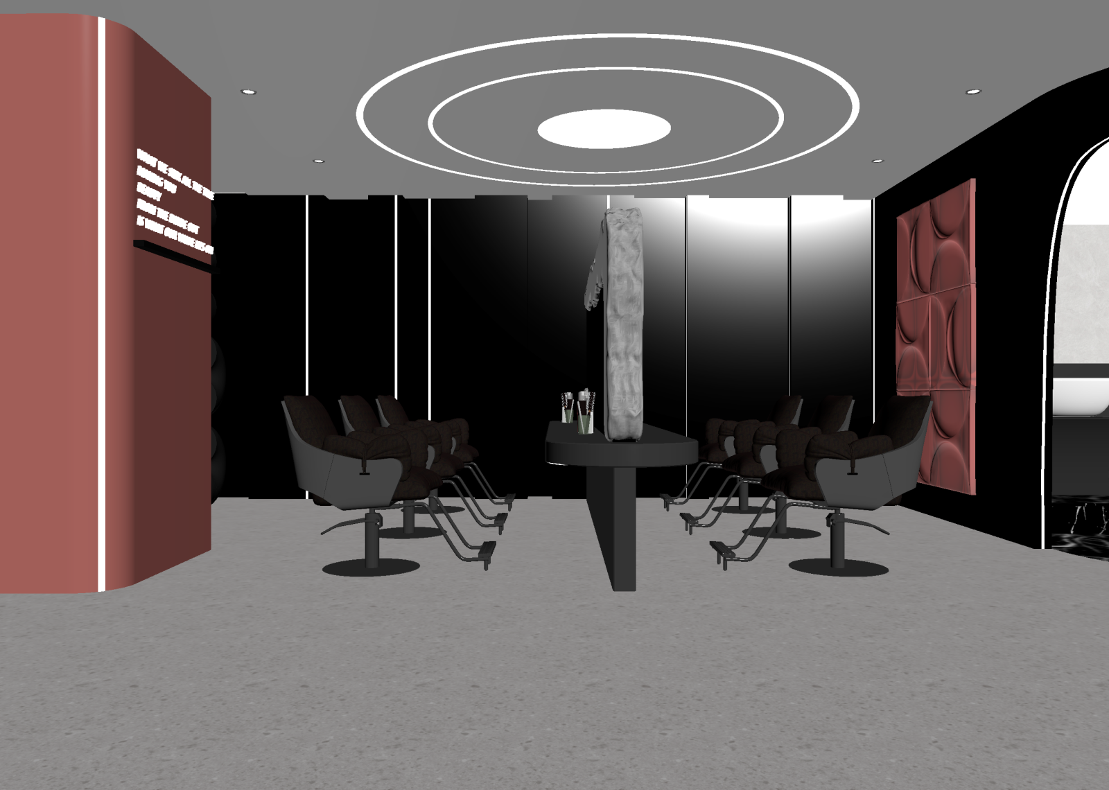 现代接待室3D模型下载【ID:1213880725】