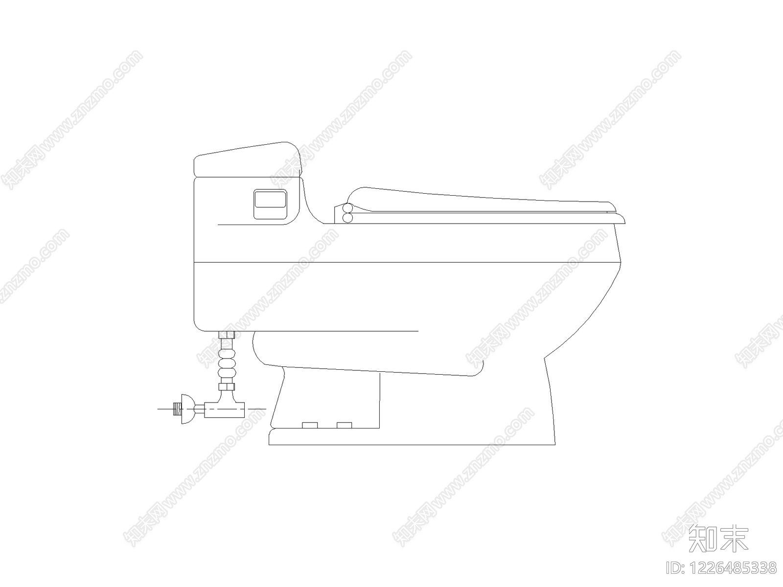 卫浴设施cad施工图下载【ID:1226485338】