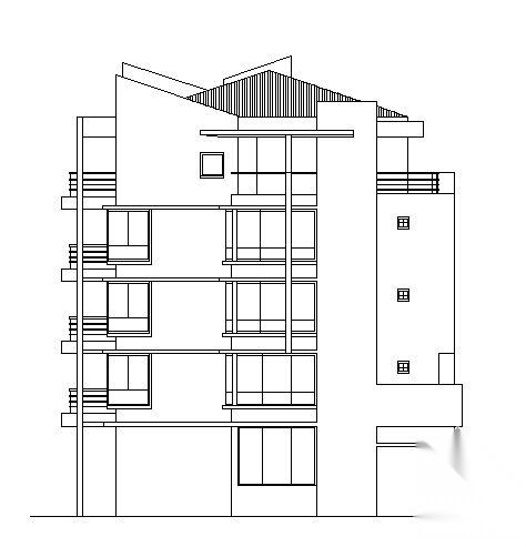 杭州清水湾某住宅11号楼建筑方案图cad施工图下载【ID:149886139】