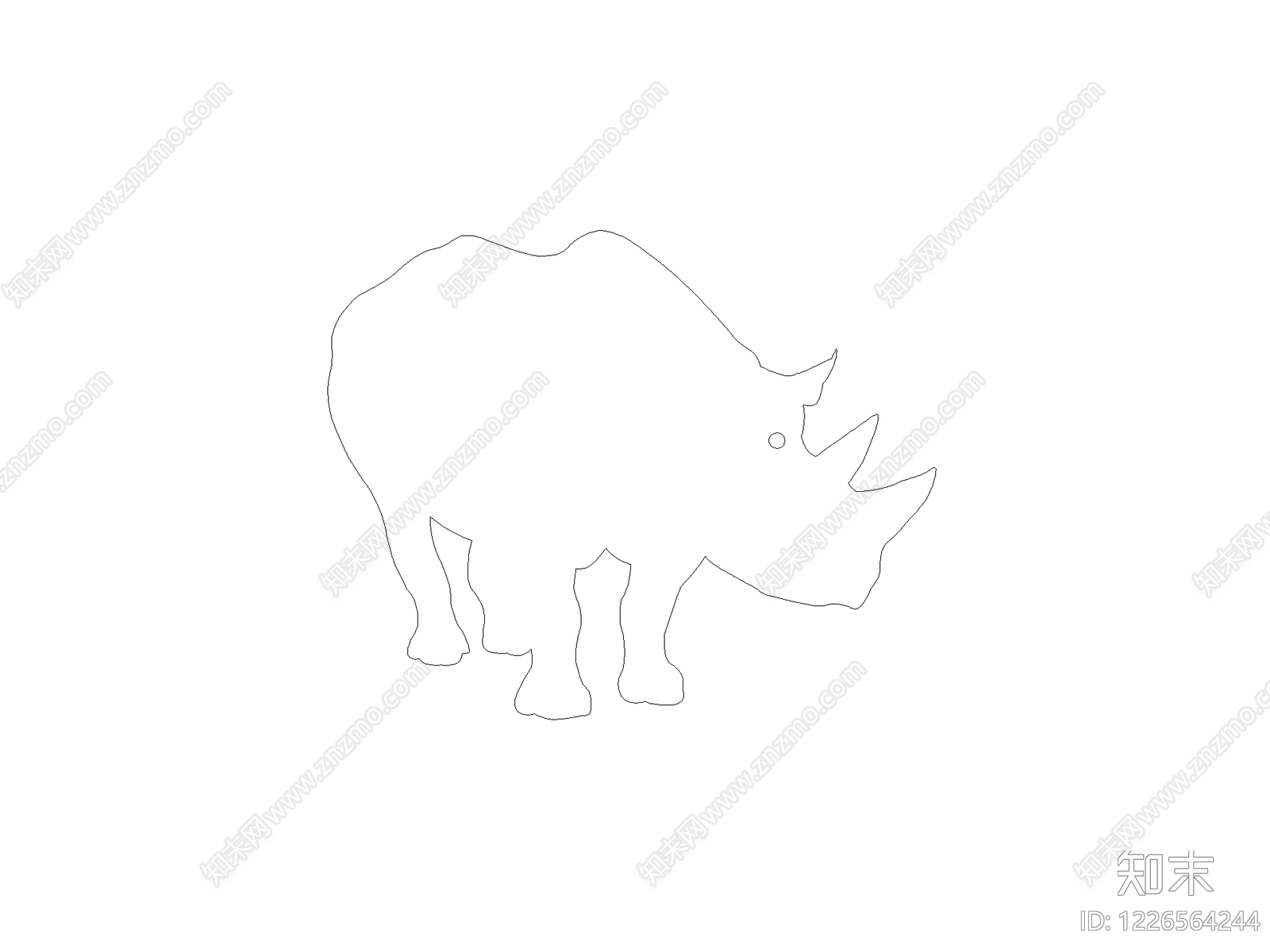 动物CAD图纸