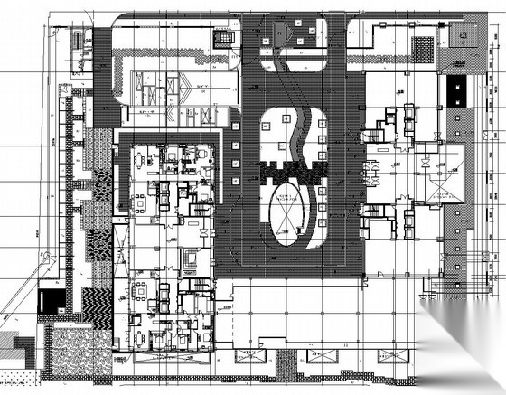 [北京]商住社区园林景观工程施工图施工图下载【ID:161089166】