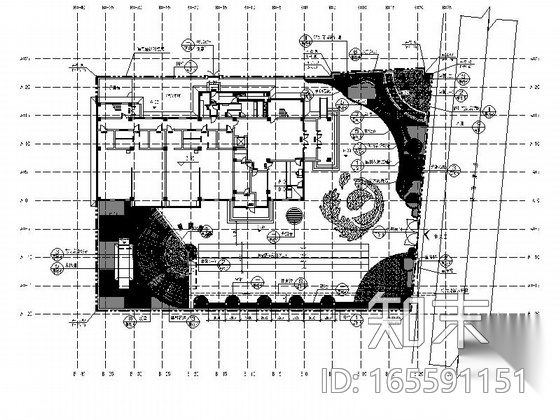 [大连]幼儿园室外景观改造施工图cad施工图下载【ID:165591151】