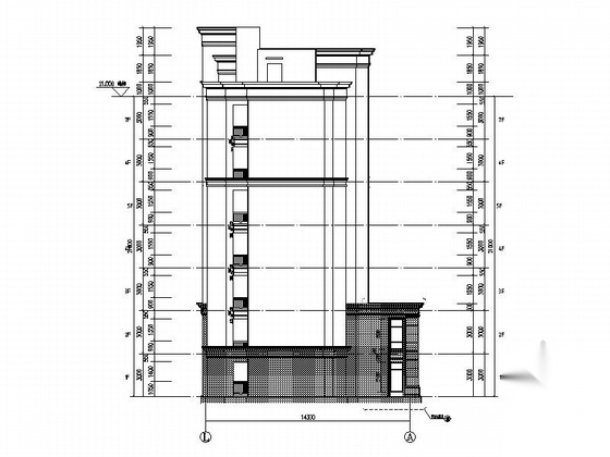 [重庆]古典风格高层住宅建筑施工图（221页图纸）cad施工图下载【ID:166705168】