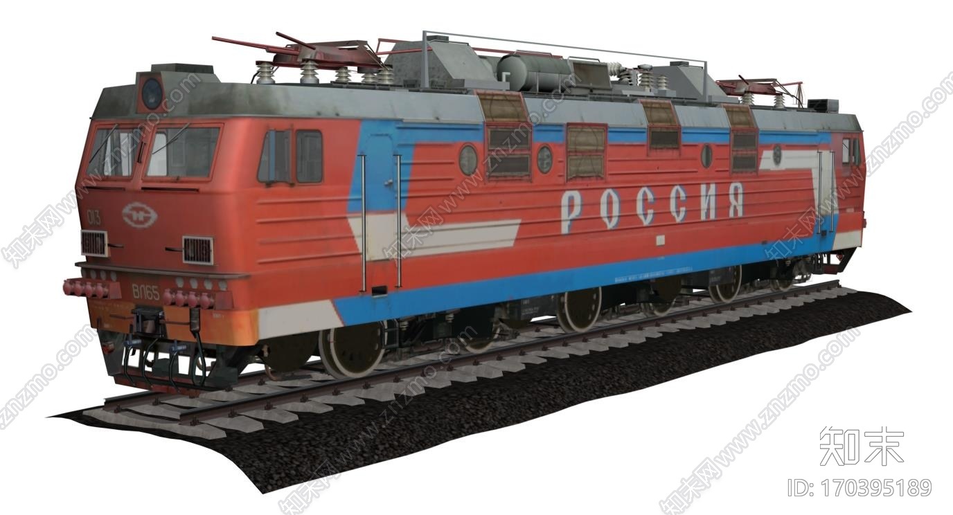 火车模型CG模型下载【ID:170395189】