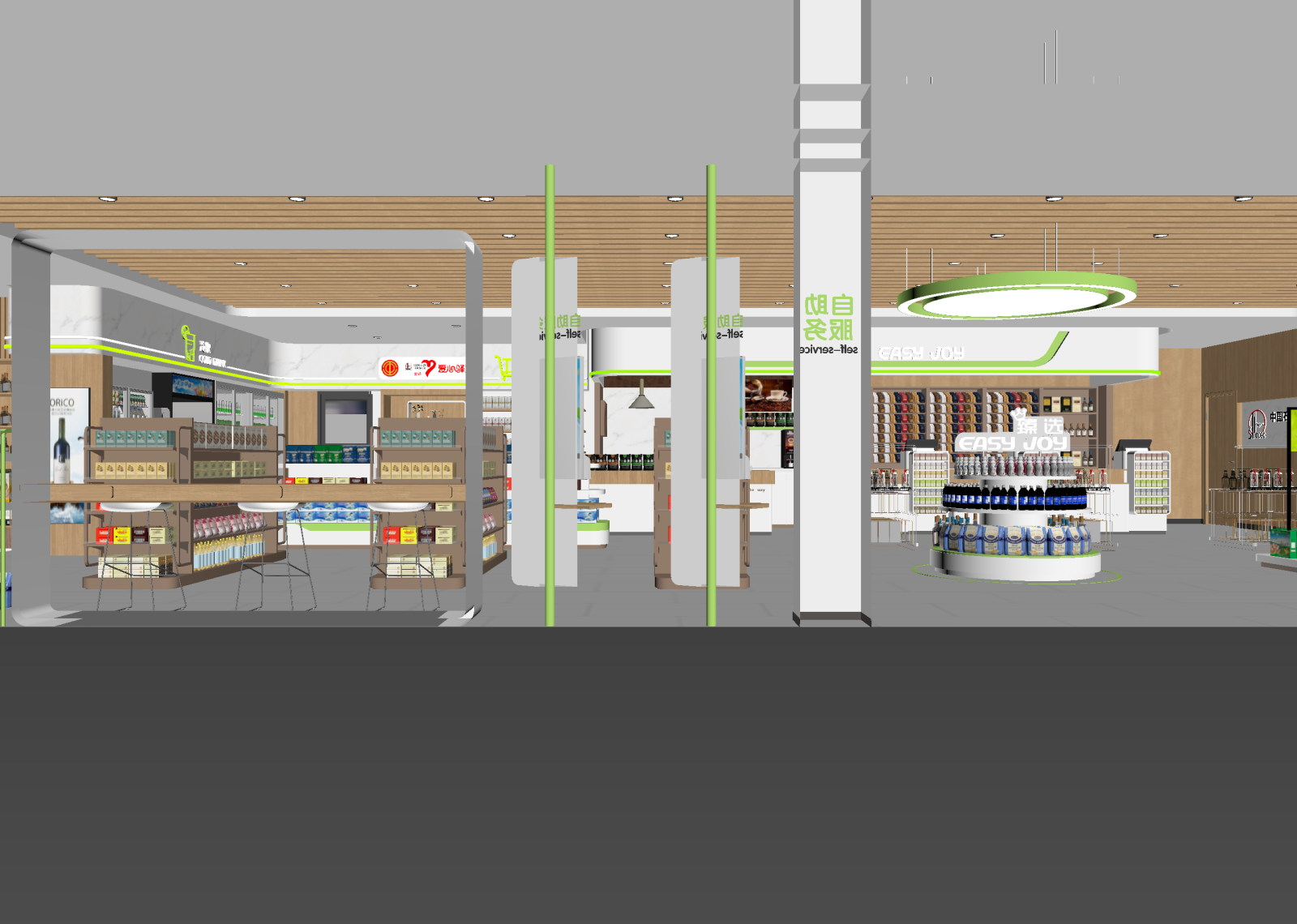 现代便利店3D模型下载【ID:1214715659】
