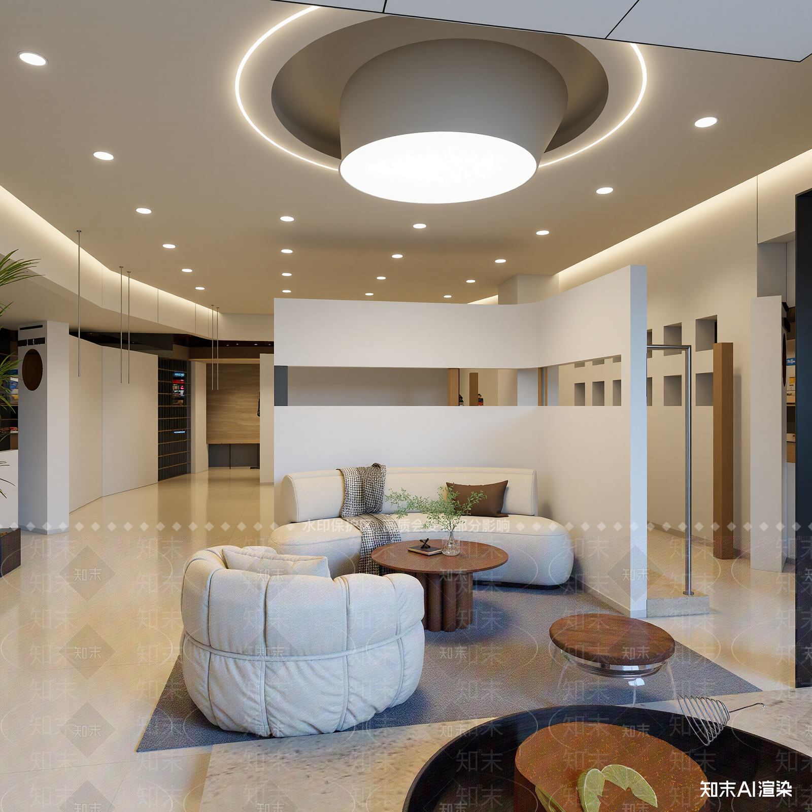 现代接待室3D模型下载【ID:1214926931】