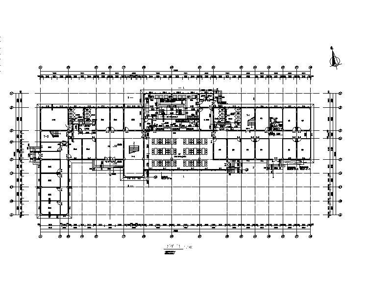 [宁夏]欧式贴砖立面职工宿舍建筑施工图cad施工图下载【ID:149779162】