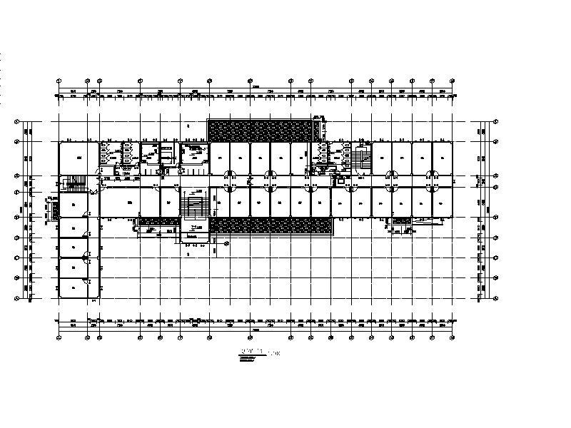 [宁夏]欧式贴砖立面职工宿舍建筑施工图cad施工图下载【ID:149779162】