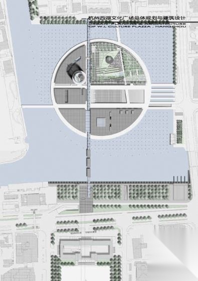 西湖文化广场竞赛方案施工图下载【ID:161042114】