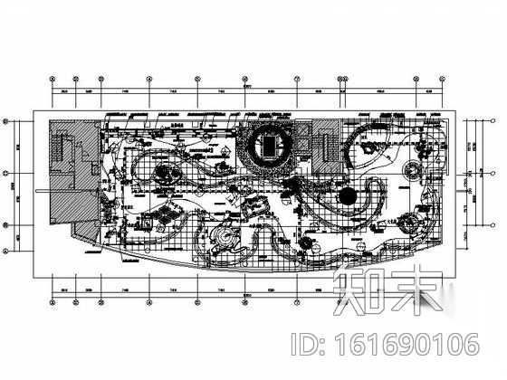 [北京]某知名品牌展厅室内装修施工图施工图下载【ID:161690106】