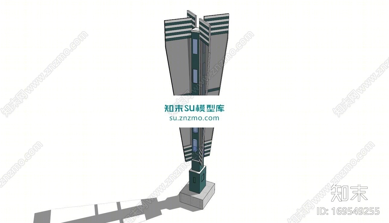 商业灯SU模型下载【ID:169549255】