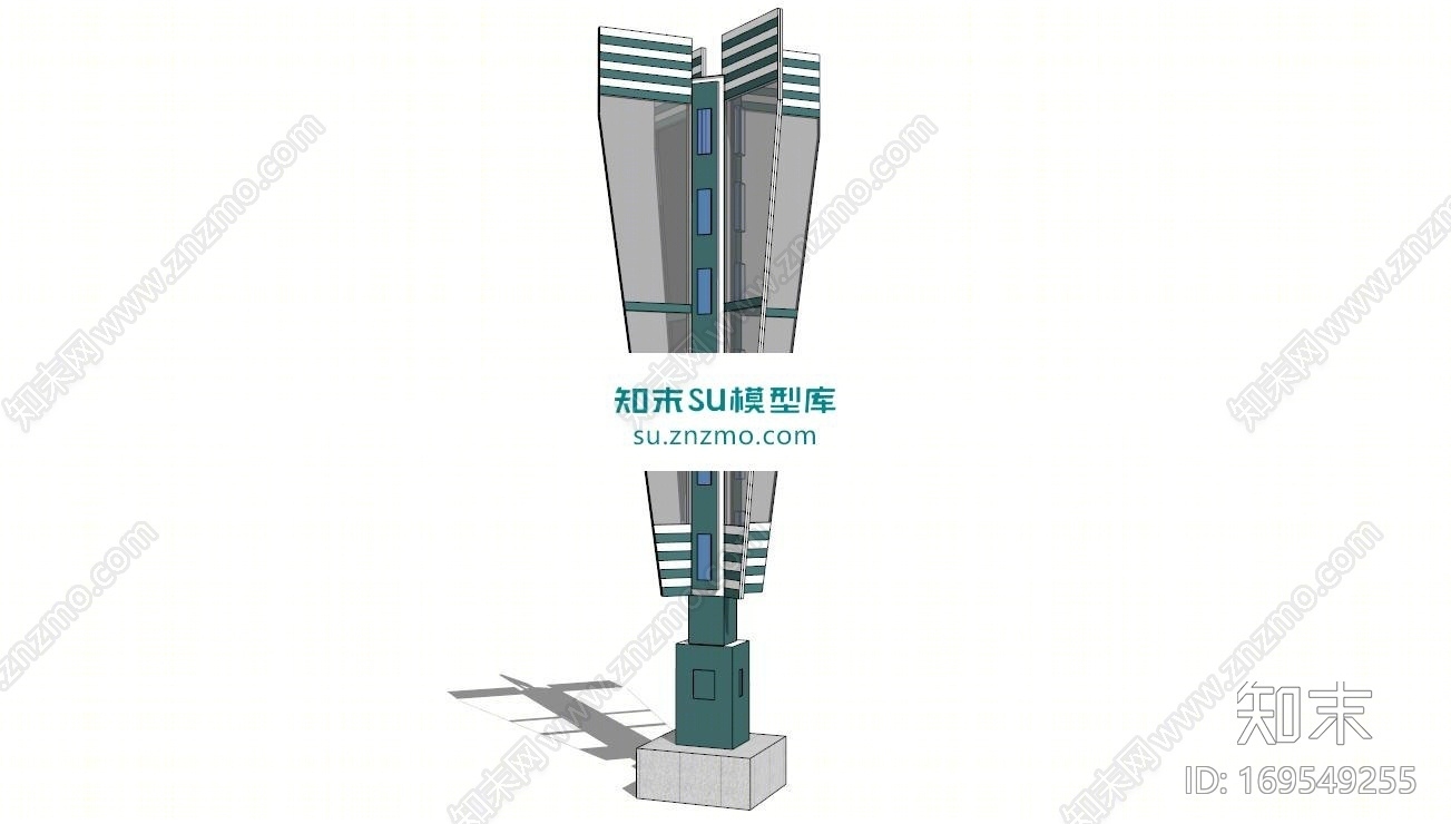 商业灯SU模型下载【ID:169549255】