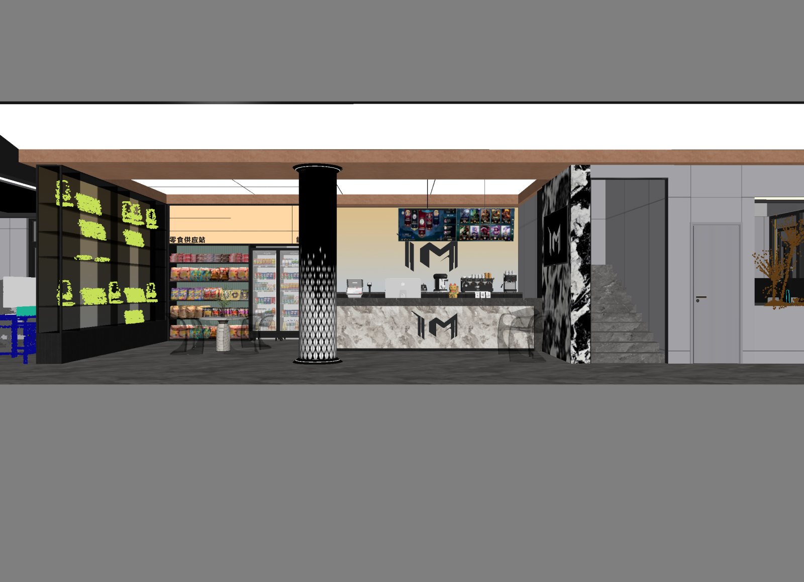 工业售楼处3D模型下载【ID:1215118649】