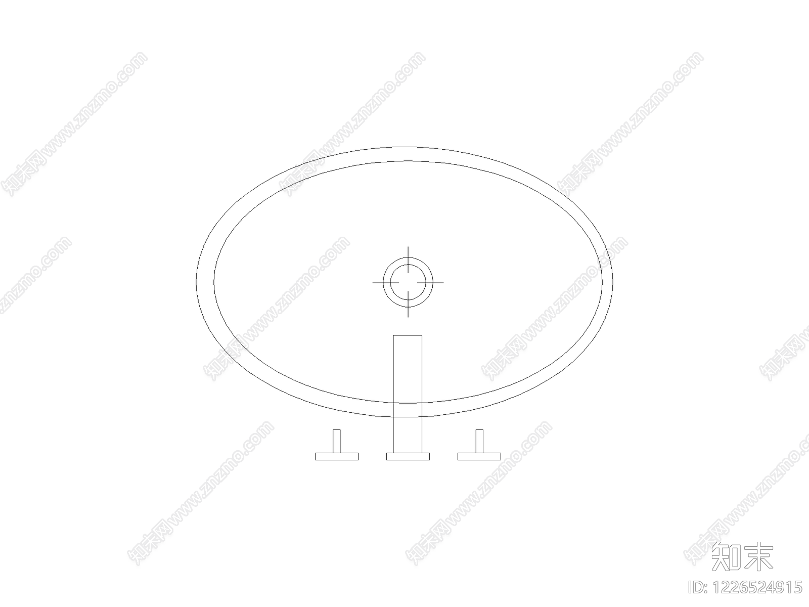 卫浴图块cad施工图下载【ID:1226524915】