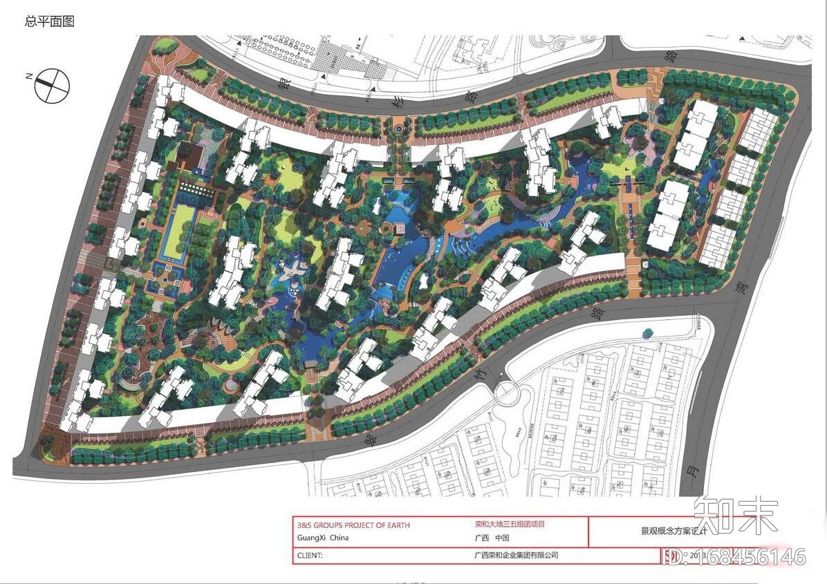 [广西]荣和诗意栖居景观规划设计施工图下载【ID:168456146】