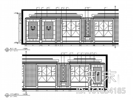 [江苏]苏州某奢华欧式会所全套施工图（含效果）cad施工图下载【ID:161834185】