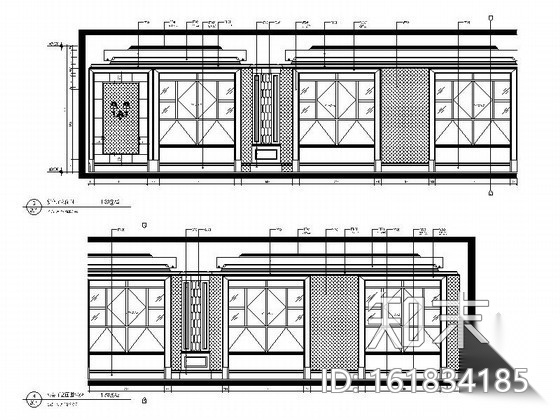 [江苏]苏州某奢华欧式会所全套施工图（含效果）cad施工图下载【ID:161834185】