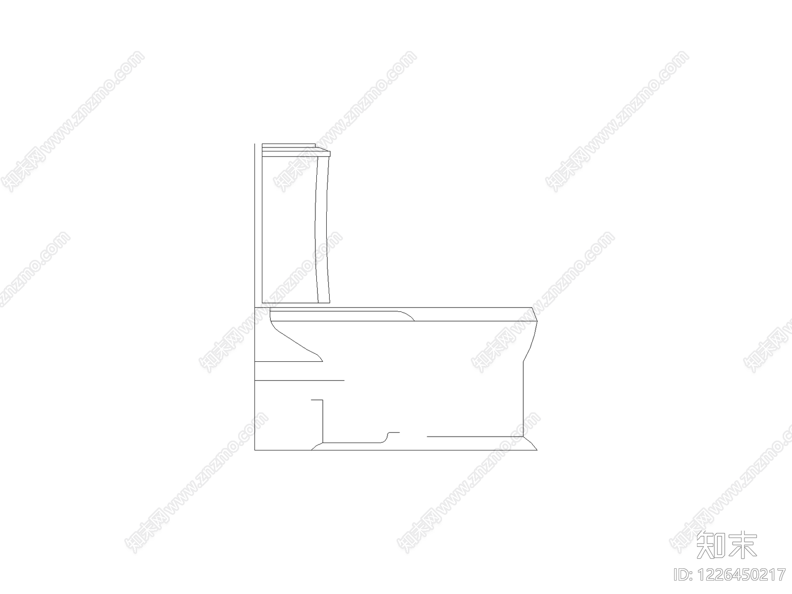 卫浴设施cad施工图下载【ID:1226450217】