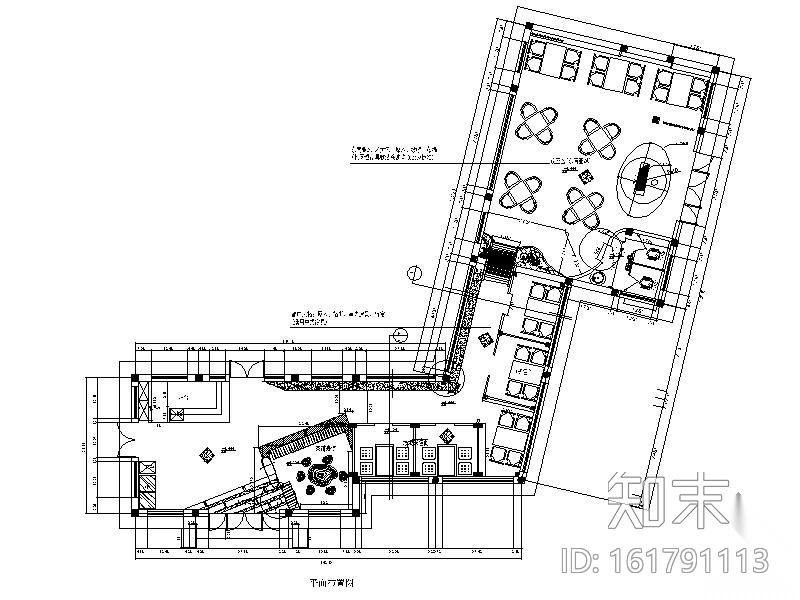 泰式茶楼局部装修图cad施工图下载【ID:161791113】