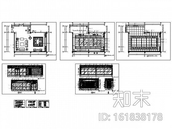 老总办公室装修图cad施工图下载【ID:161838178】