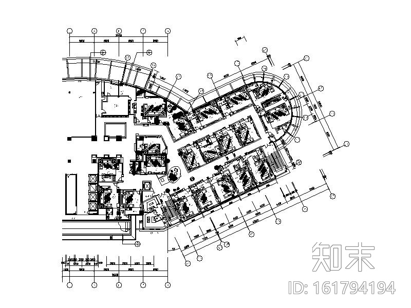 [苏州]时尚KTV大包厢室内设计施工图（含效果图）cad施工图下载【ID:161794194】