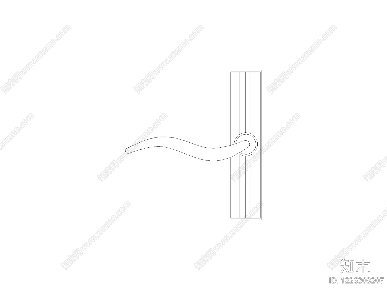 五金管件cad施工图下载【ID:1226303207】