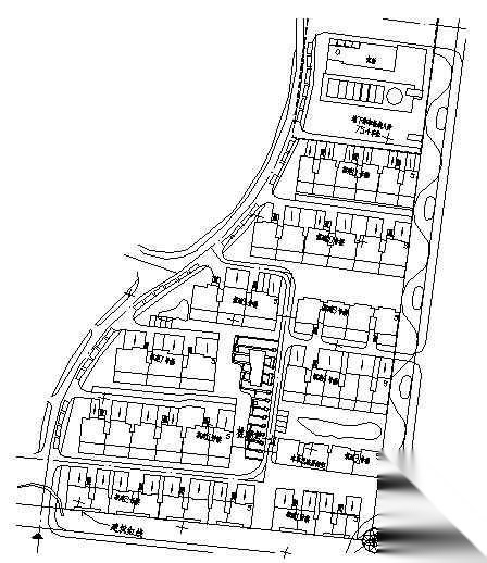 某小区桃源居全套景观施工图cad施工图下载【ID:161124113】