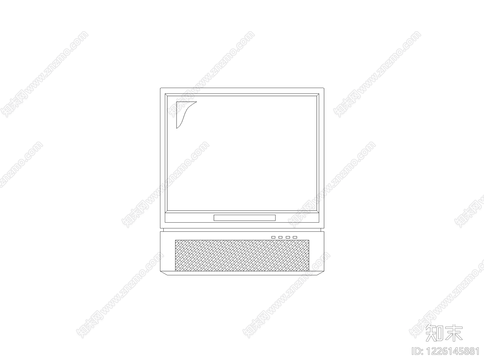 柜子cad施工图下载【ID:1226145881】