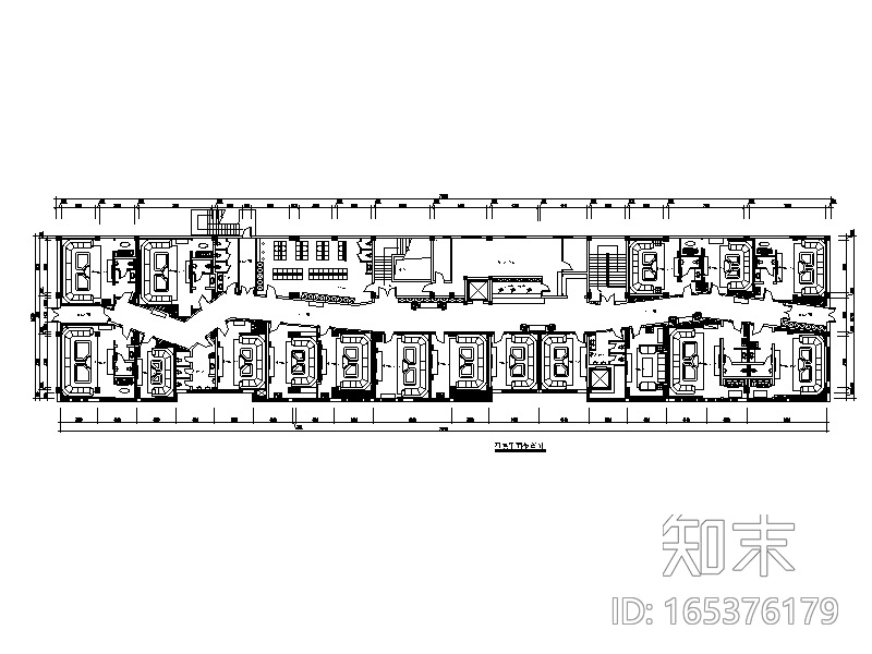 [山东]某时尚夜总会设计CAD施工图（含效果图）cad施工图下载【ID:165376179】