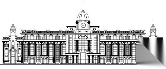 某小型铁路站建筑施工图施工图下载【ID:151680118】