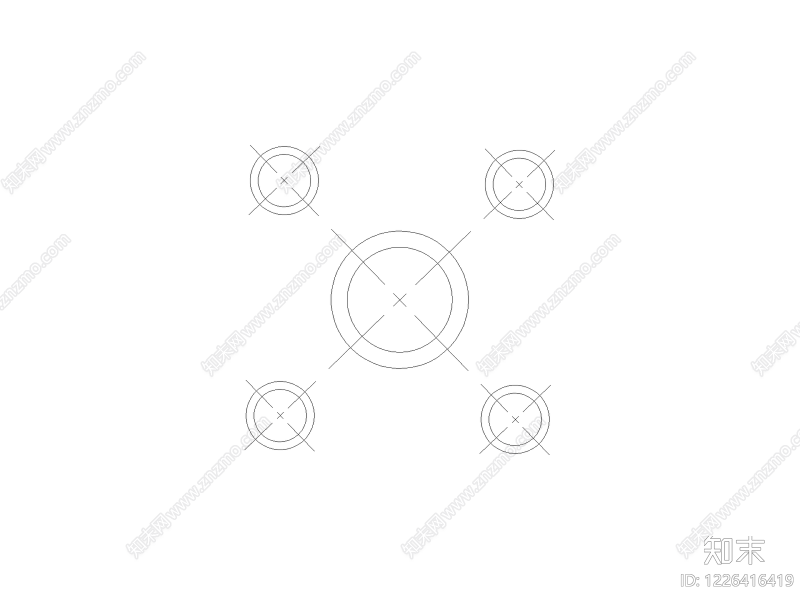 五金管件cad施工图下载【ID:1226416419】